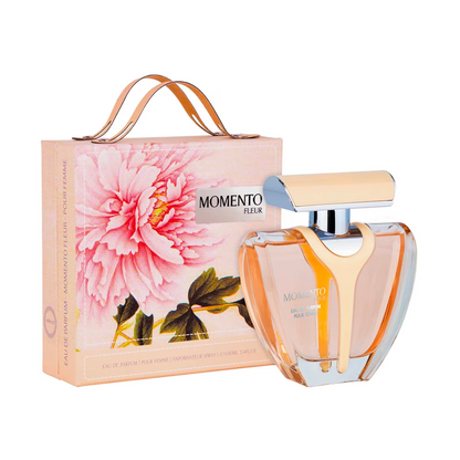 Armaf Momento Fleur Eau de Parfum - Fragancia Floral de Lujo, Duradera para Mujeres FRAGANCIAS PLATINUM